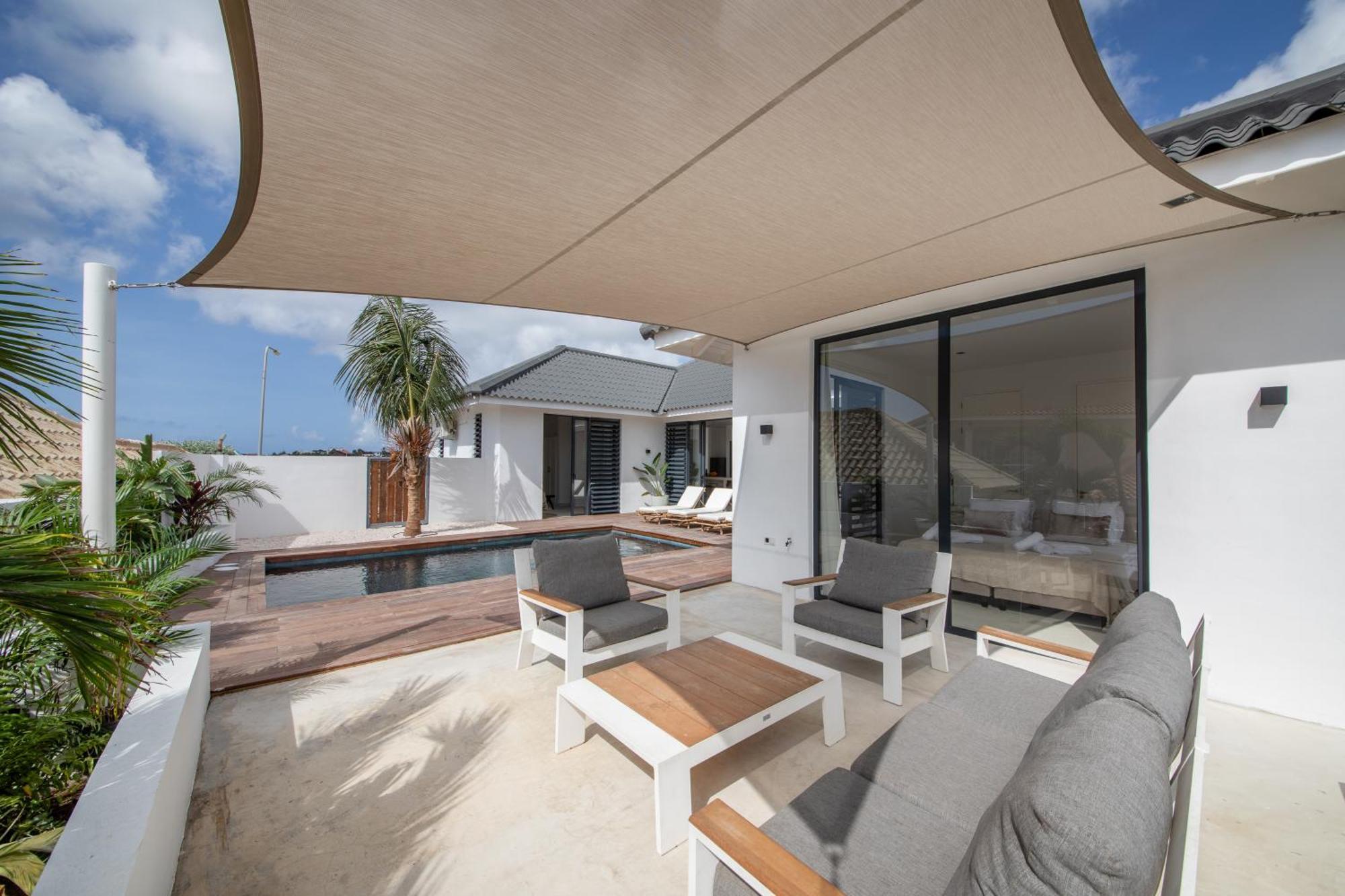 Villa Noma - Luxe Villa Met Uitzicht Spaanse Water ウィレムスタッド エクステリア 写真