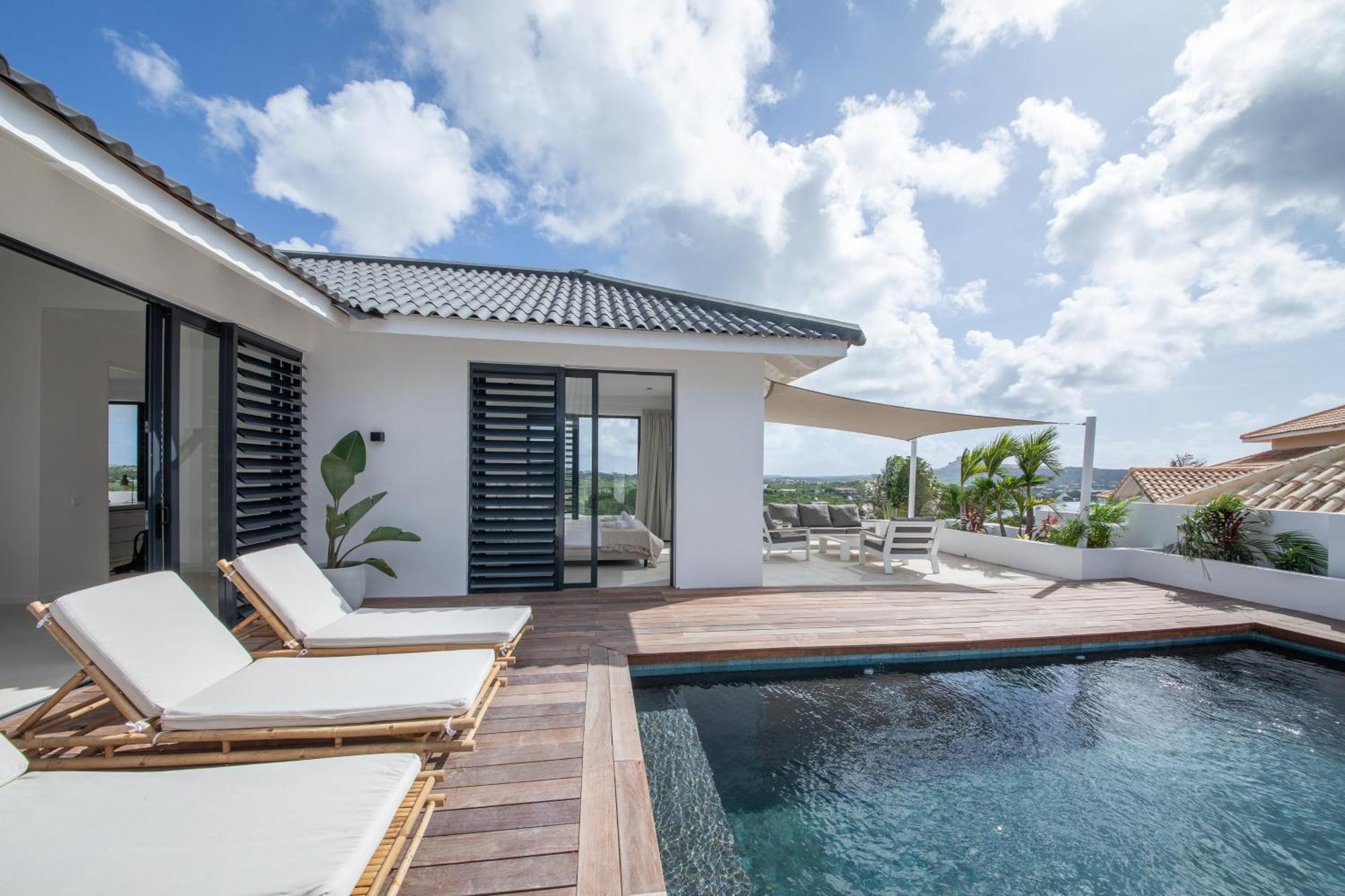 Villa Noma - Luxe Villa Met Uitzicht Spaanse Water ウィレムスタッド エクステリア 写真