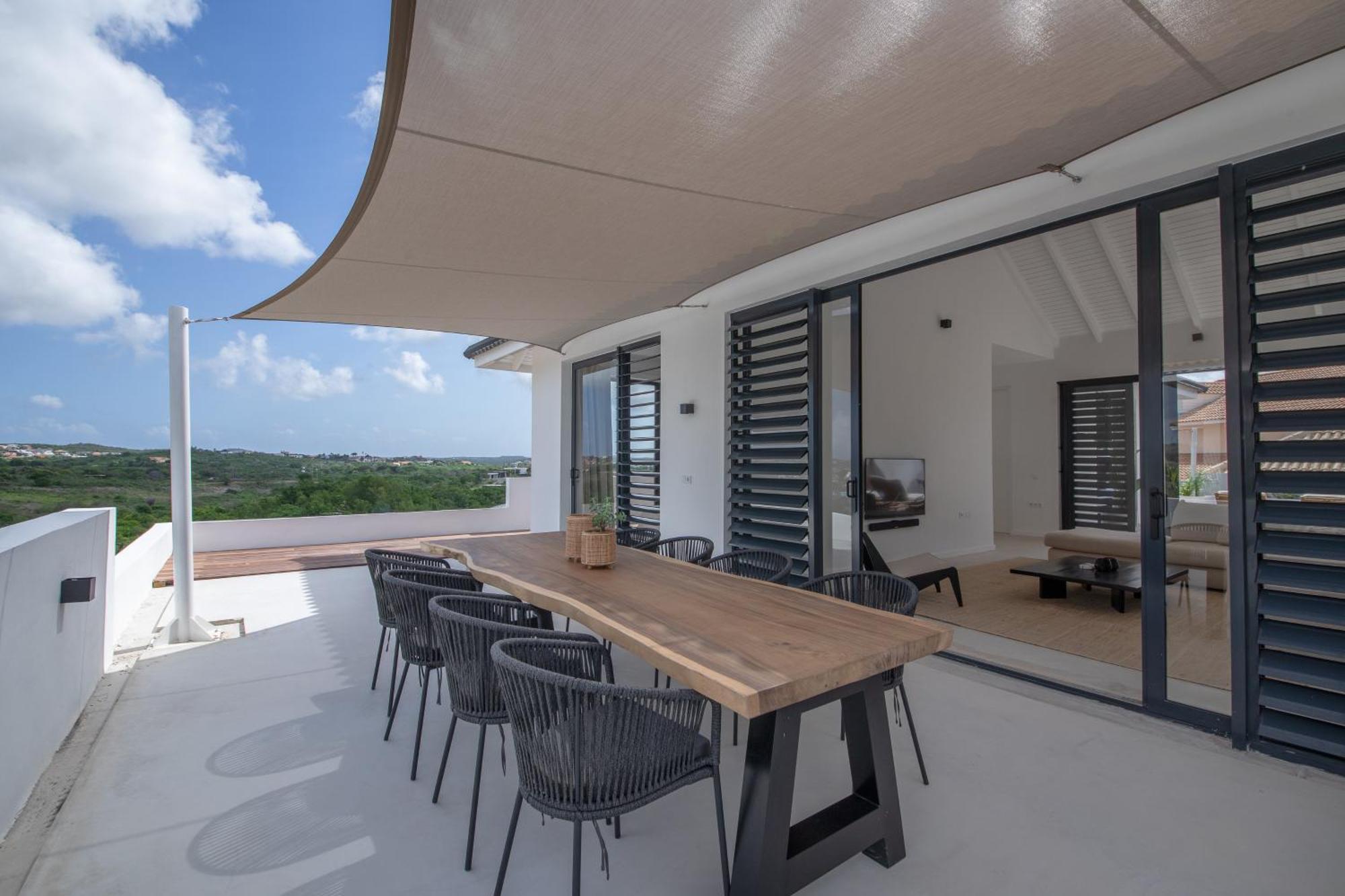 Villa Noma - Luxe Villa Met Uitzicht Spaanse Water ウィレムスタッド エクステリア 写真