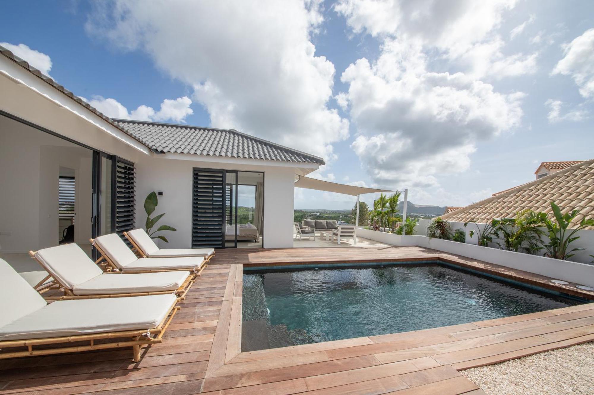 Villa Noma - Luxe Villa Met Uitzicht Spaanse Water ウィレムスタッド エクステリア 写真