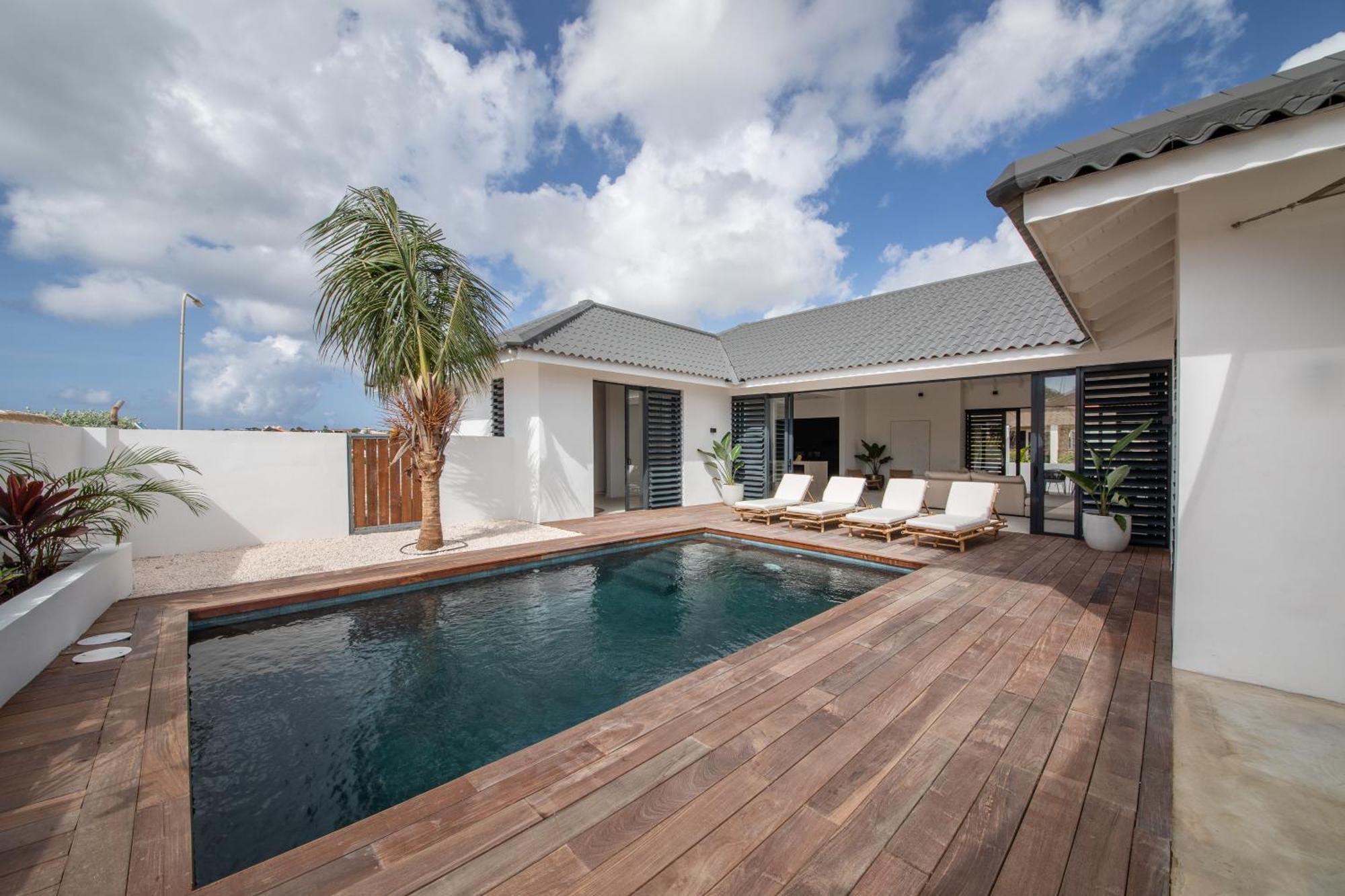Villa Noma - Luxe Villa Met Uitzicht Spaanse Water ウィレムスタッド エクステリア 写真